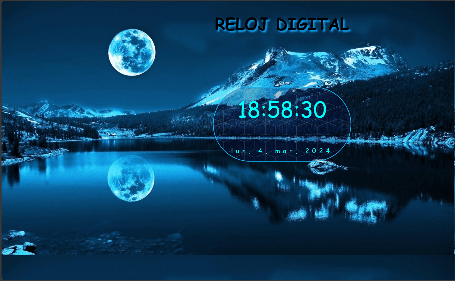 Digital clock
